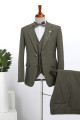 Handsome Dark Green Three Pieces Best Fitted Bespoke Business Suit